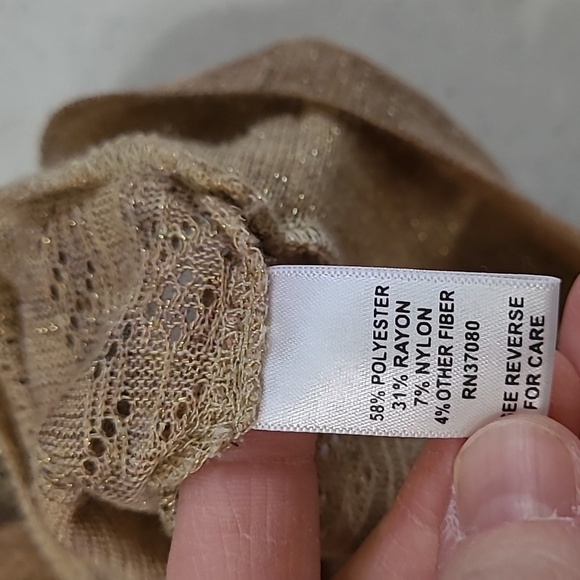 💥3for$12💥 Cato short-sleeve, cold shoulder top size XL - Picture 5 of 8